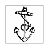  Anker en Rope Rubber Art Stamp Rubberstempel (Afrduk)