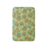 Anker en schalen in een stijlpatroon badmat (Voorkant Verticaal)