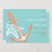 Anker en Star Fish Kaart (Voorkant / Achterkant)