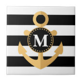Anker en Stripes Tegeltje (Voorkant)