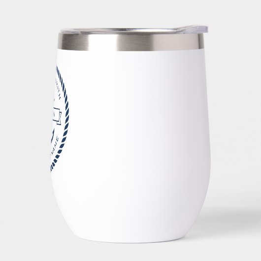 Anker en touw boot naam en titel (Links)