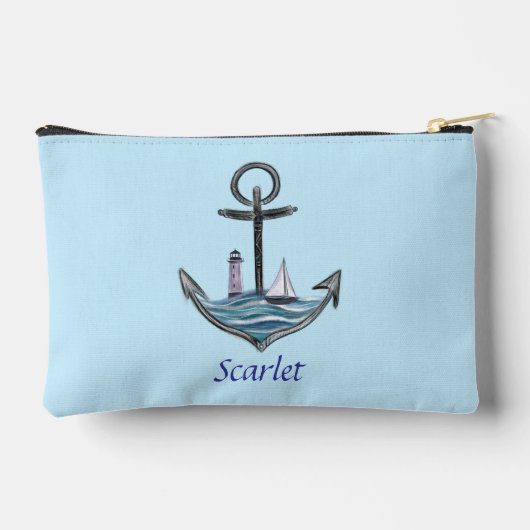  anker en vuurtoren (versie 1) etui (Achterkant)