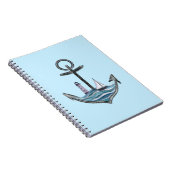 Anker en vuurtoren (versie 1) notitieboek (Rechterzijde)