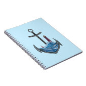 Anker en vuurtoren (versie 3) notitieboek (Rechterzijde)