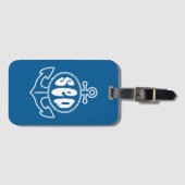 Anker en Zee Bagagelabel (Voorkant (horizontaal))