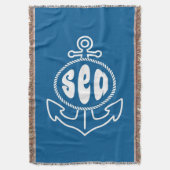 Anker en Zee Deken (Voorkant Verticaal)