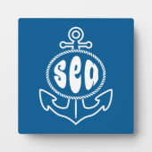 Anker en Zee Fotoplaat (Voorkant)