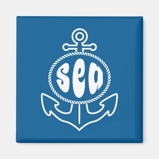 Anker en Zee Magneet (Voorkant)