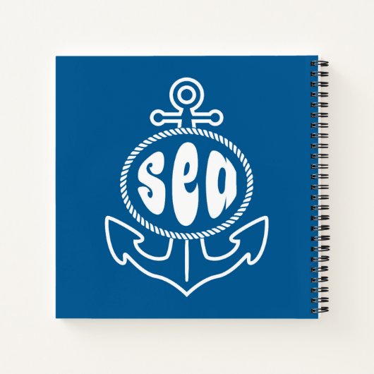 Anker en Zee Notitieboek (Achterkant)