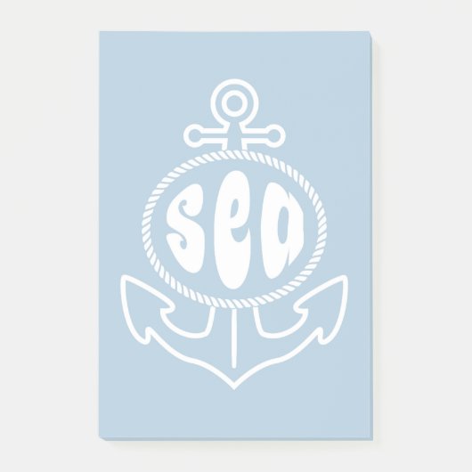 Anker en Zee Post-it® Notes (Voorkant)