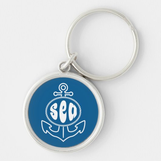 Anker en Zee Sleutelhanger (Voorkant)