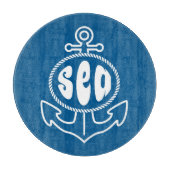 Anker en Zee Snijplank (Voorkant)