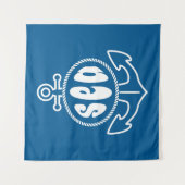 Anker en Zee Wandkleed (Voorkant)