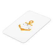 Anker geest Halloween Magneet (Linkerzijde)