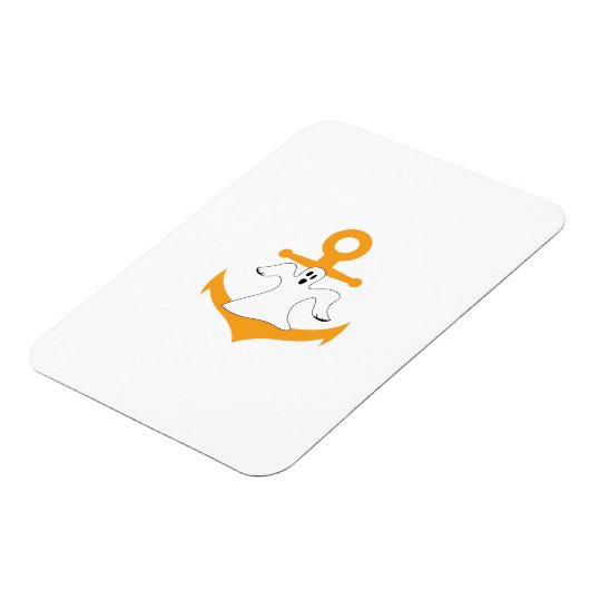 Anker geest Halloween Magneet (Linkerzijde)