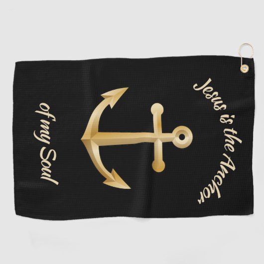 Anker Golfhanddoek (Horizontaal)