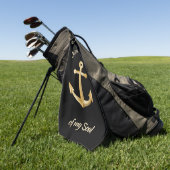 Anker Golfhanddoek (Groen)