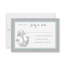 Anker Grey Nautische Respons Kaart