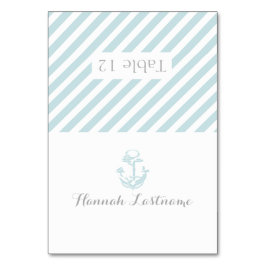 Anker Grijs Nautische Zitting Kaart