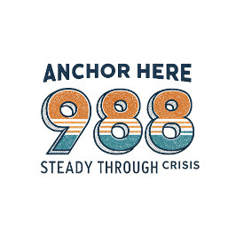 Anker Hier 988 Crisis Support T-Shirt 