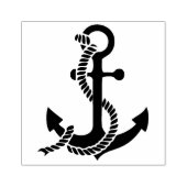 Anker Houten Kunst Stempel (Afrduk)