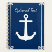 Anker in Lijst Nautisch Planner (Voorkant)