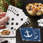 Anker in Lijst Nautisch Pokerkaarten (Insitu)