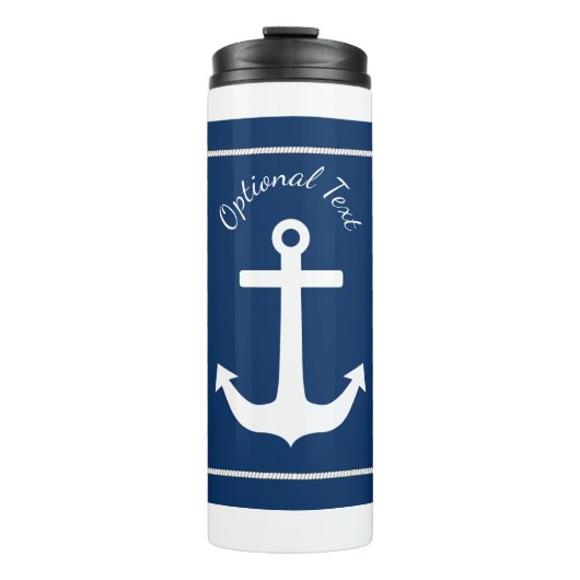 Anker in Lijst Nautisch Thermosbeker (Voorkant)