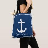 Anker in Lijst Nautisch Tote Bag (Dichtbij)