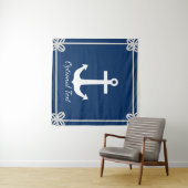 Anker in Lijst Nautisch Wandkleed (In Situ (horizontaal))