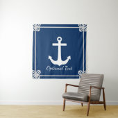 Anker in Lijst Nautisch Wandkleed (In situ)