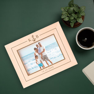 Anker Initialen Gegraveerde Lijstjes