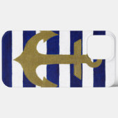 Anker is weg! Nautische iPhone Case (Achterkant (horizontaal))