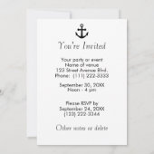 Anker kalm houden en zegel op standaard kaart (Achterkant)