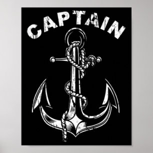 Anker Kapitein Van De Boot  Poster