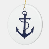 Anker Keramisch Ornament (Links)