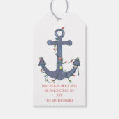 Anker Kerstkaart Cadeaulabel (Voorkant)