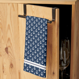 Anker Keukenhanddoek voor Zeevaartliefhebbers
