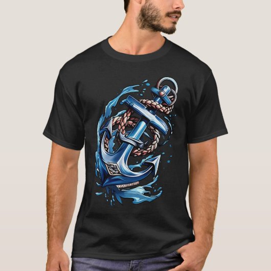 Anker Kunst T-shirt (Voorkant)