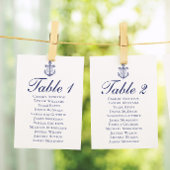 Anker Marine Blauw Nautische Trouwstoel Grafiek