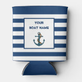 Anker meer  Naam van uw boot Blikjeskoeler (Voorkant)