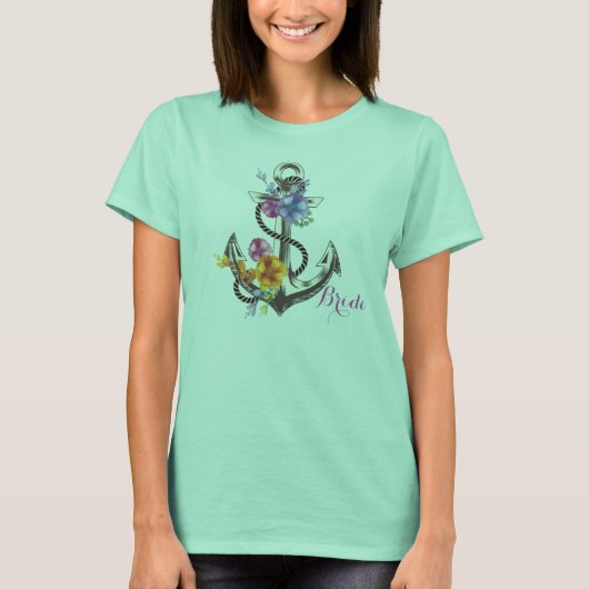 Anker met de T-shirt van Bloemen (Voorkant)