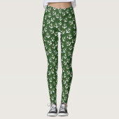Anker met kerstlampjes leggings (Voorkant)