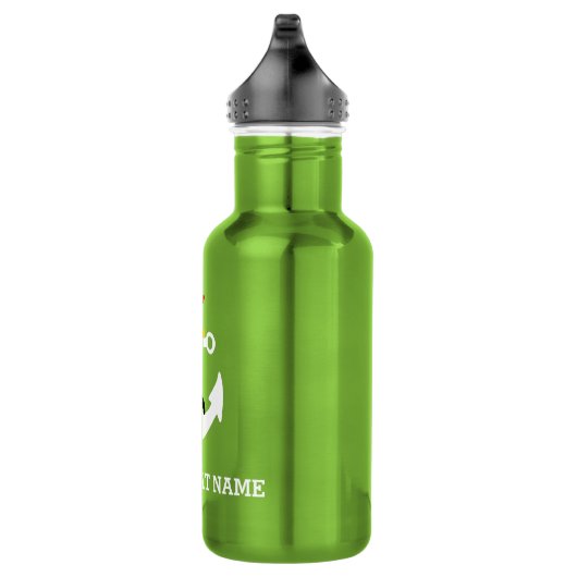 Anker met kerstlampjes waterfles  (Rechts)