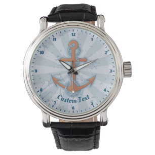 Anker met ketting horloge
