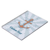 Anker met ketting notitieboek (Linkerzijde)