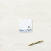 Anker met ketting post-it® notes (Op bureau)