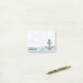 Anker met ketting post-it® notes (Op bureau)