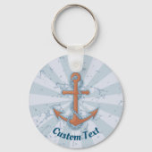 Anker met ketting sleutelhanger (Voorkant)