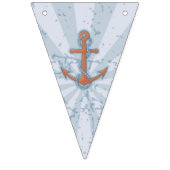 Anker met ketting vlaggetjes (Eerste vlag)